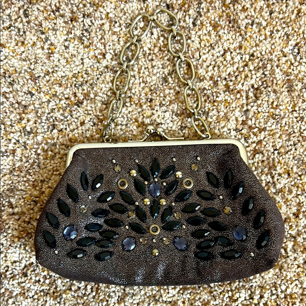 Rafe for Target beaded evening clutch with chain strap